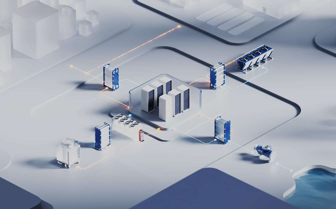 Alfa Laval's comprehensive solution for data center cooling